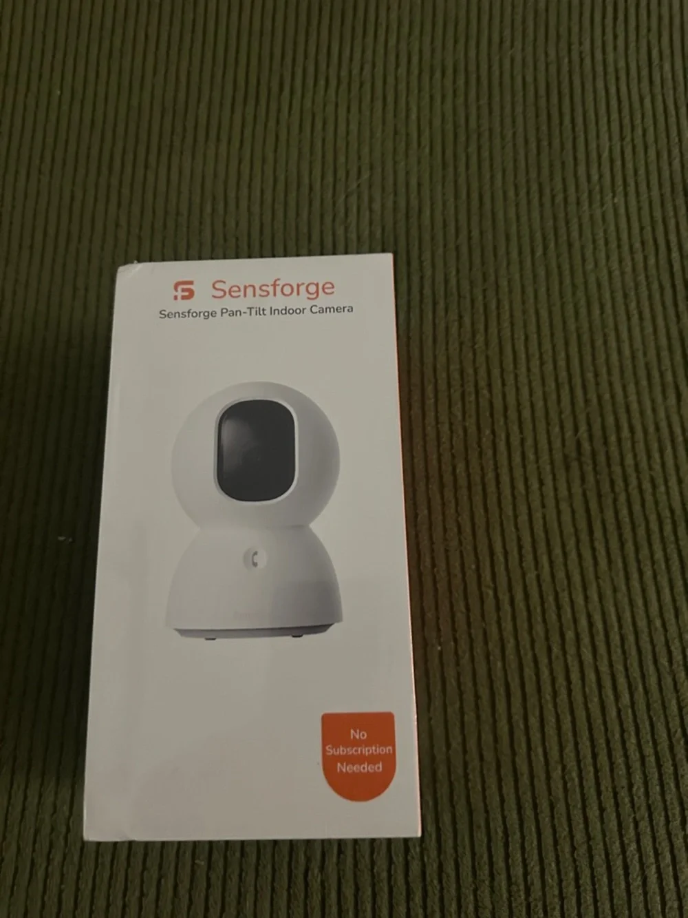 White Smart Home Security Camera